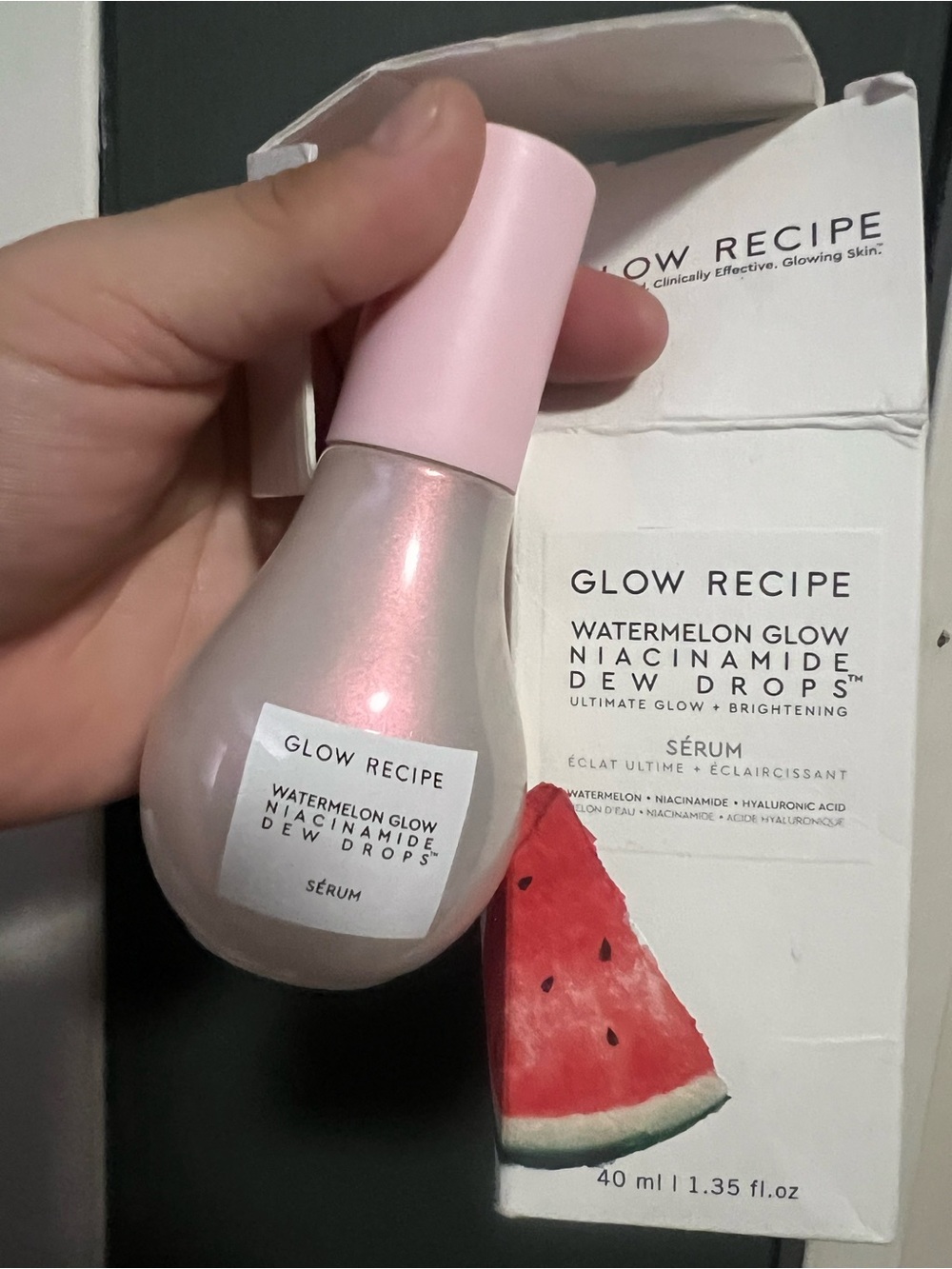 Glow Recipe Watermelon Glow Niacinamide Dew Drops Serum